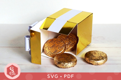 Double Bow Favour Box SVG and PDF Templates Product Image 2