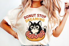 Cute &amp; Funny Cat Clipart, Sublimation PNG. Product Image 3