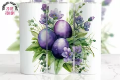 3d Easter Eggs Mug Wrap Sublimation Designs, 3d Mug, Easter Eggs Png
