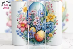 3d Easter Eggs Mug Wrap Sublimation Designs, 3d Mug, Easter Eggs Png