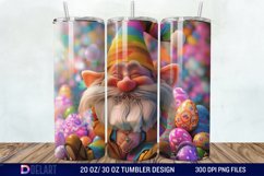 3D Easter Gnome Tumbler Wrap Product Image 1