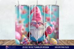 3D Easter Gnome Tumbler Wrap Product Image 1