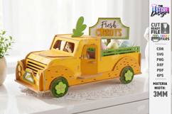 3D Easter Truck Laser Cut | Spring Home Decor Designs Product Image 1