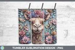 Gorgeous3D Exotic Animals Tumbler design.