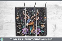 Gorgeous3D Exotic Animals Tumbler design.