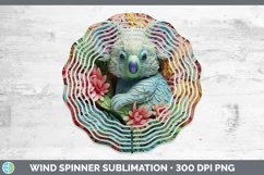 Gorgeous3D Exotic Animals Wind Spinner design.