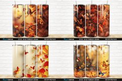 3D Fall Butterflies Tumbler Bundle Product Image 7