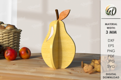3D Fall Decors Bundle Laser Cut. Fall Decor SVG Product Image 11