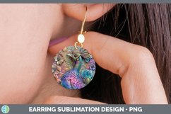 Gorgeous3D Farm Round Earrings design.