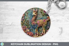Gorgeous3D Farm Keychain design.