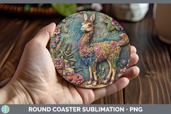 Gorgeous3D Farm Round Coaster design.
