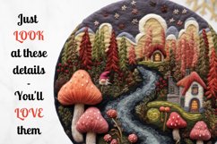 3D Felt Christmas Gnome Ornaments Bundle Sublimation Product Image 4