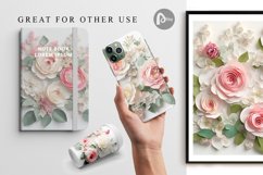 3D Floral Bouquet | Digital Paper Product Image 1