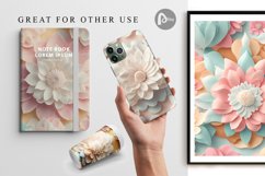 3D Flower Pastel | Digital Paper Product Image 1