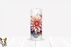 3d Floral Tumbler Wrap Design for Sublimation3d Floral Tumbler Wrap Design for Sublimation