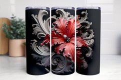 3D Flower Tumbler Sublimation Bundle Product Image 3