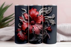 3D Flower Tumbler Sublimation Bundle Product Image 8