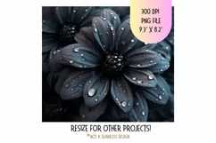 3d Flower Tumbler Wrap Black Tumbler 3d Sublimation Design