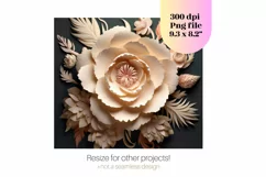 3d Flower Tumbler Wrap Floral 3d Sublimation Tumbler Wrap
