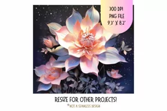 3d Flower Tumbler Wrap | Floral 3d Sublimation Tumbler Wrap
