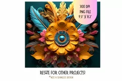 3d Flower Tumbler Wrap Floral 3d Sublimation Tumbler Wrap