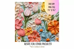 3d Flower Tumbler Wrap Floral 3d Sublimation Tumbler Wrap