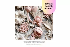 3d Flower Tumbler Wrap Floral 3d Sublimation Tumbler Wrap