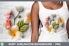 Gorgeous3D Flowers Shirt design.