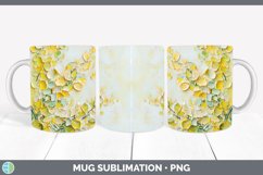 Gorgeous3D Flowers Mug Wrap design.