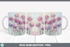 Gorgeous3D Flowers Mug Wrap design.