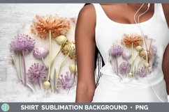 Gorgeous3D Flowers Shirt design.