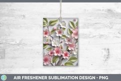 Gorgeous3D Flowers Air Freshener design.