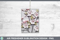 Gorgeous3D Flowers Air Freshener design.