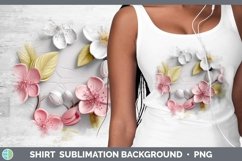 Gorgeous3D Flowers Shirt design.