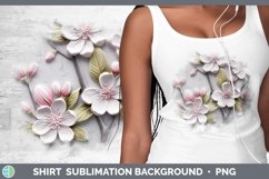 Gorgeous3D Flowers Shirt design.