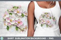 Gorgeous3D Flowers Shirt design.