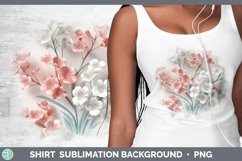 Gorgeous3D Flowers Shirt design.