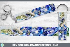Gorgeous3D Flowers Key Fob design.