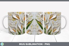 Gorgeous3D Flowers Mug Wrap design.