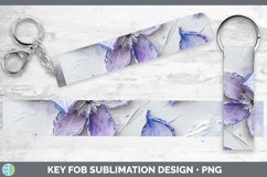 Gorgeous3D Flowers Key Fob design.