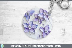 Gorgeous3D Flowers Keychain design.