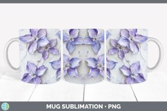 Gorgeous3D Flowers Mug Wrap design.