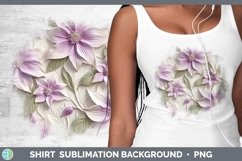 Gorgeous3D Flowers Shirt design.