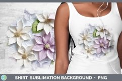 Gorgeous3D Flowers Shirt design.