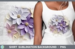 Gorgeous3D Flowers Shirt design.