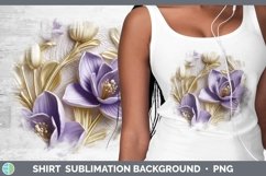 Gorgeous3D Flowers Shirt design.