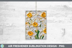 Gorgeous3D Flowers Air Freshener design.