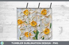 Gorgeous3D Flowers Tumbler design.