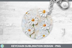 Gorgeous3D Flowers Keychain design.