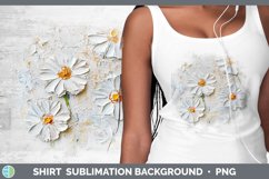 Gorgeous3D Flowers Shirt design.